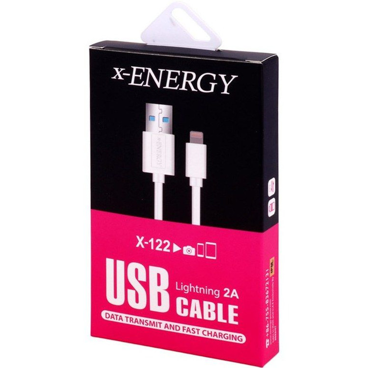 کابل آیفونی فست شارژ مدل X-122 برند X-Energy