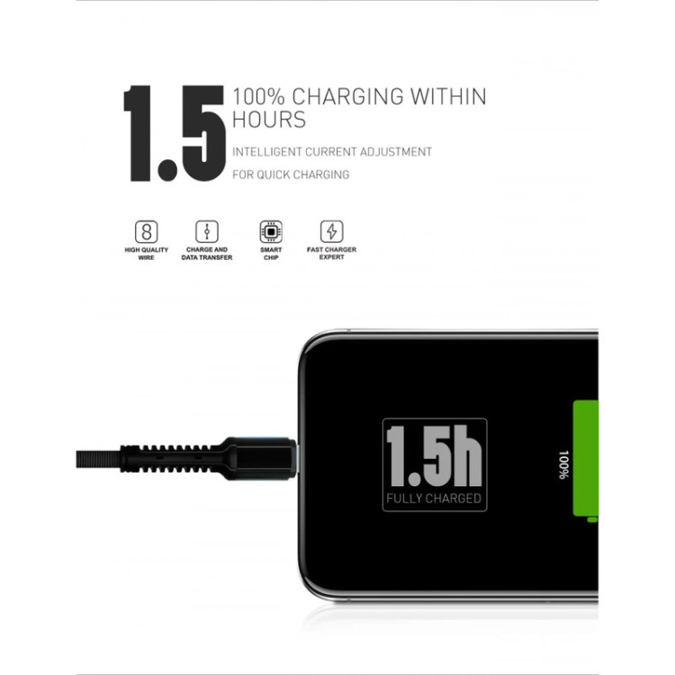کابل شارژ iphone برند LDNIO مدل LS64