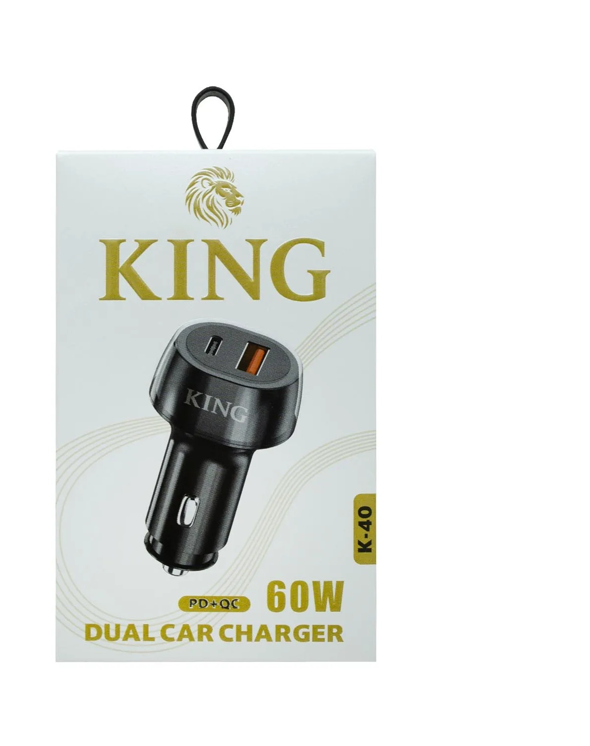 فندکی فست شارژر 60 وات دو پورت PD + QC3.0 | اقساطی + ارسال سریع