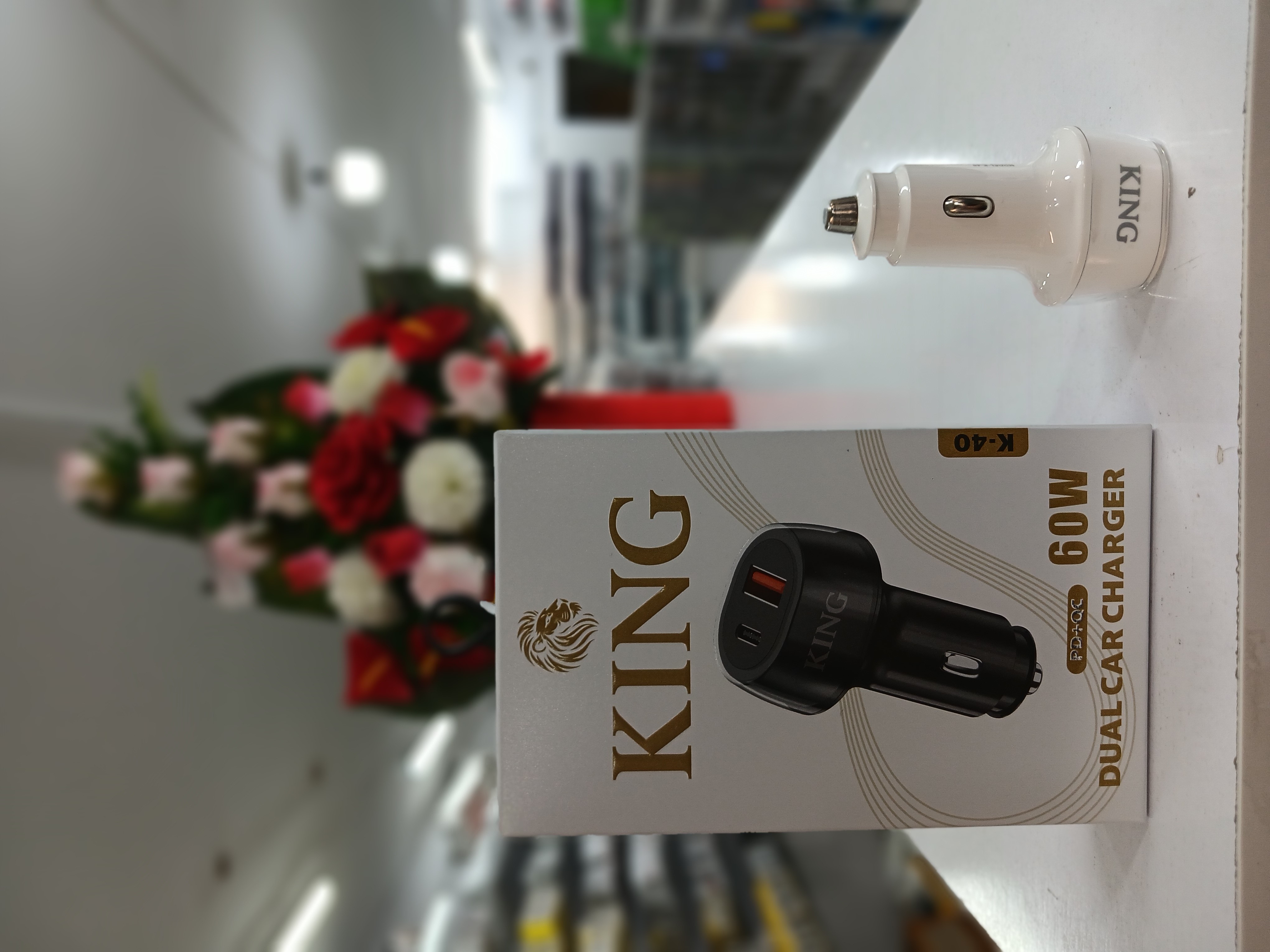 فندکی فست شارژر 60 وات دو پورت PD + QC3.0 اقساطی + ارسال سریع