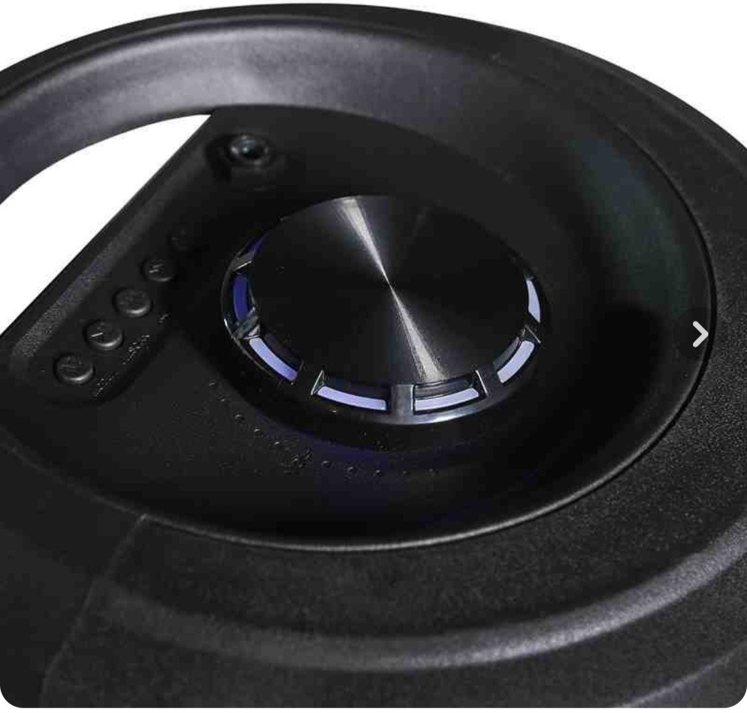 اسپیکر بلوتوثی قابل حمل MS-2048 اسپیکر قدرتمند 50 وات با نور RGB و قابلیت کارائوکه