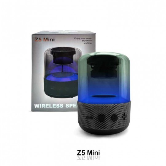 اسپیکر بلوتوثی Z5 MINI مدل S_128 طرح Harman Kardon | نور RGB | باس قوی | قابل حمل | فروش اقساطی