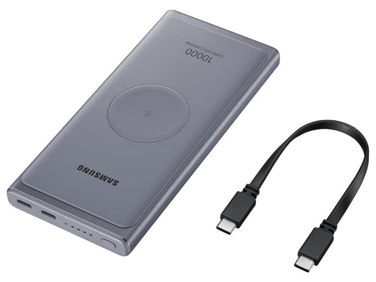 پاور بانک سامسونگ Samsung EB-U1200 ظرفیت 10000 میلیآمپر ساعت | شارژ بیسیم