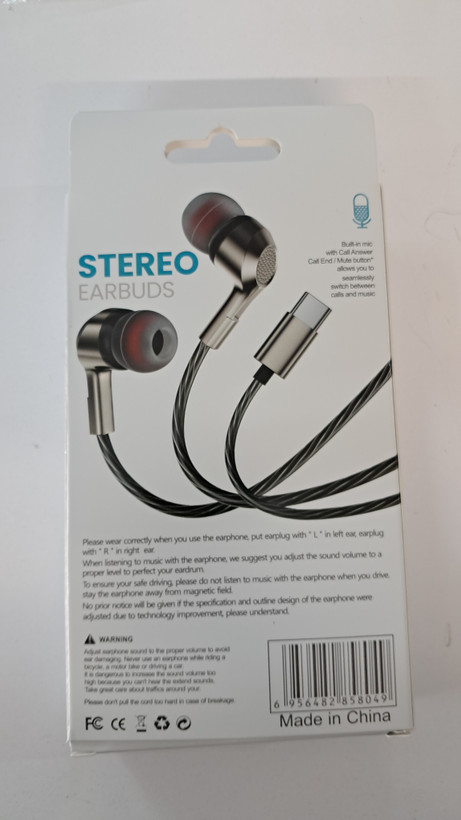 هندزفری سیمی ZP-4 Stereo Sound | سوکت Type-C | قابلیت مکالمه