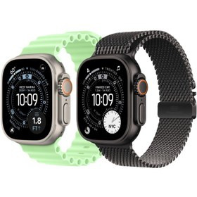 ساعت هوشمند Maixinn Max 558 Ultra 3 سایز 49mm با صفحه AMOLED + 7 بند و شارژر وایرلس
