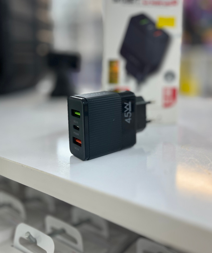 شارژر ۴۵ وات لیتو مدل LH-24 iOS مناسب آیفون