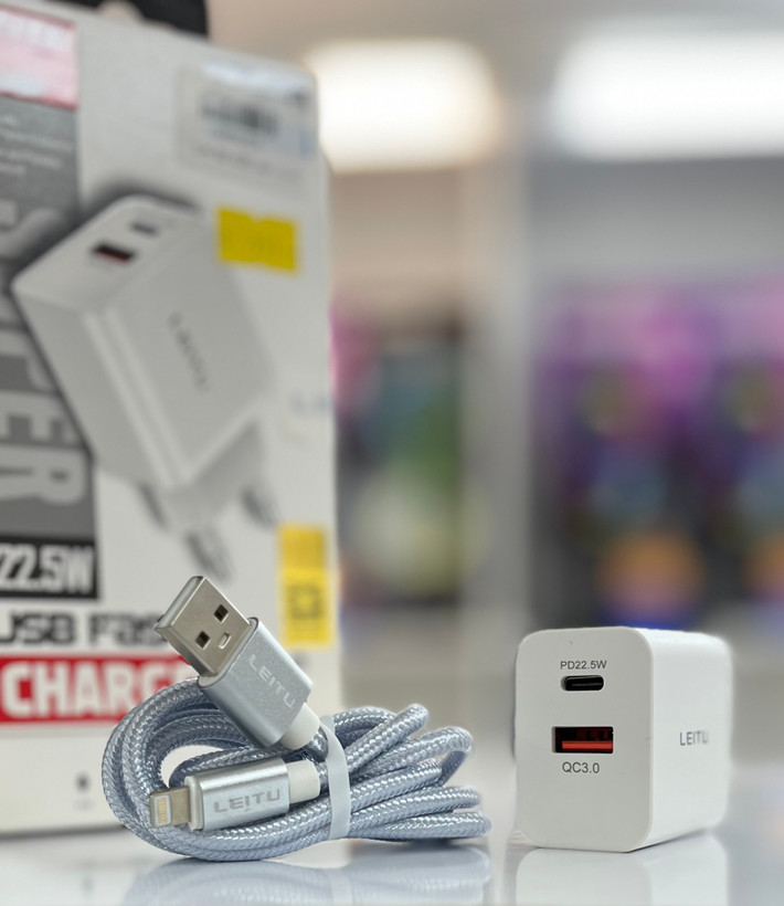 شارژر ۲۲.۵ وات لیتو مدل LH-32 iOS مناسب آیفون
