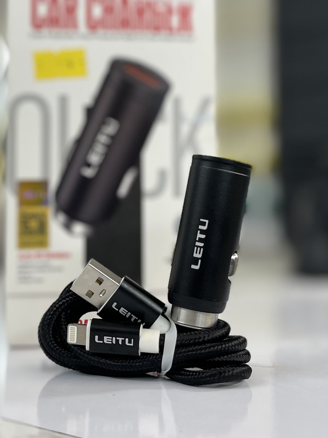 شارژر فندکی لیتو مدل LCC3 iOS مخصوص خودرو