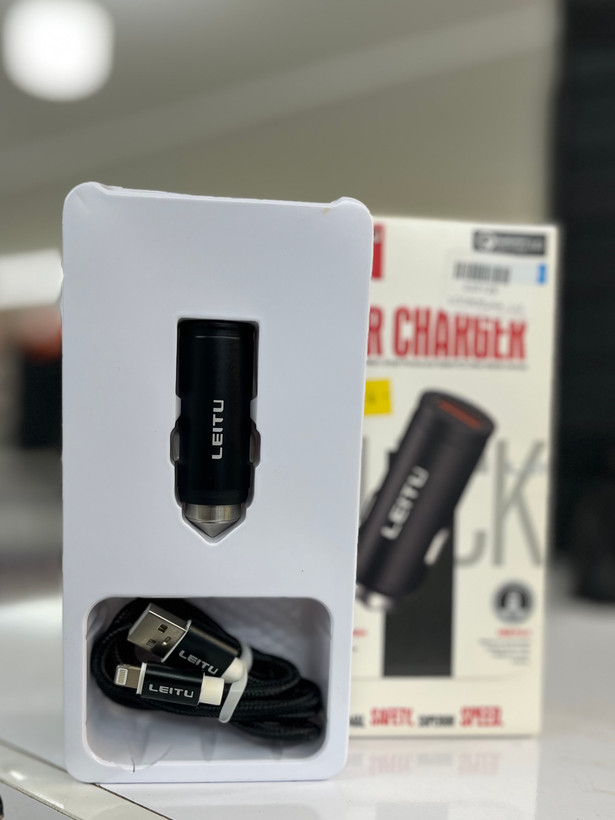 شارژر فندکی لیتو مدل LCC3 iOS مخصوص خودرو